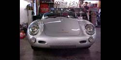 550 Porsche in shop